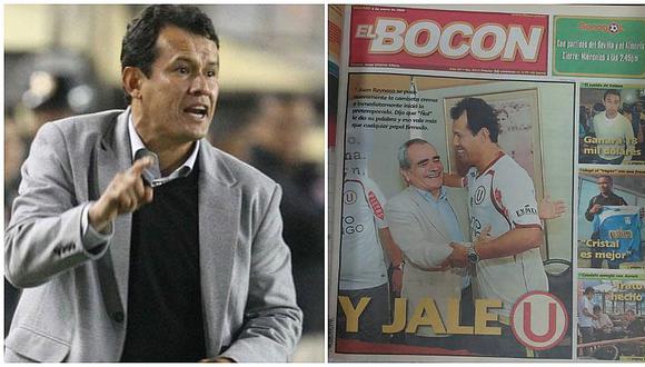 Un día como hoy: Reynoso era presentado como entrenador de Universitario