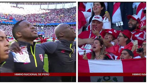 Fiestas Patrias: Emotivo momento cuando sonó el himno nacional en Rusia 2018