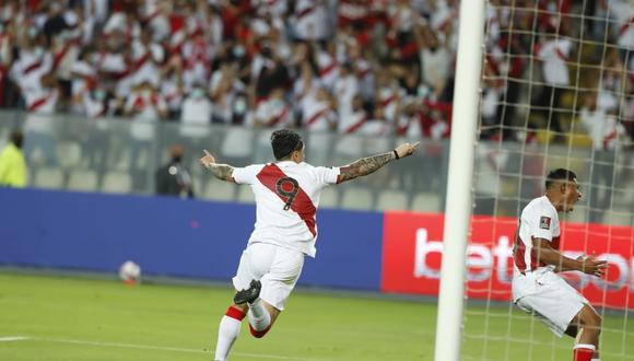 Gianluca Lapadula abrió el marcador ante Paraguay. (Giancarlo Ávila / GEC)