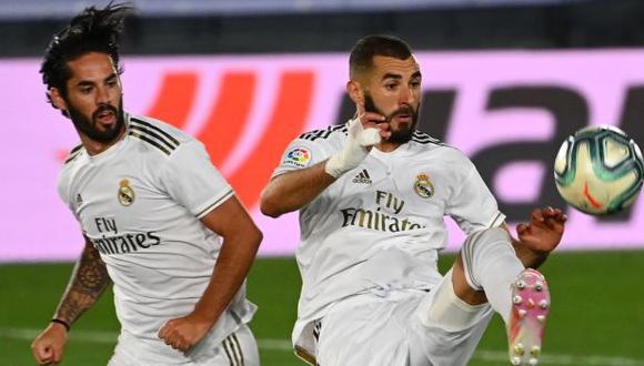 Real Madrid y Getafe chocarán este martes en partido pendiente de la fecha 1. (Foto: AFP)
