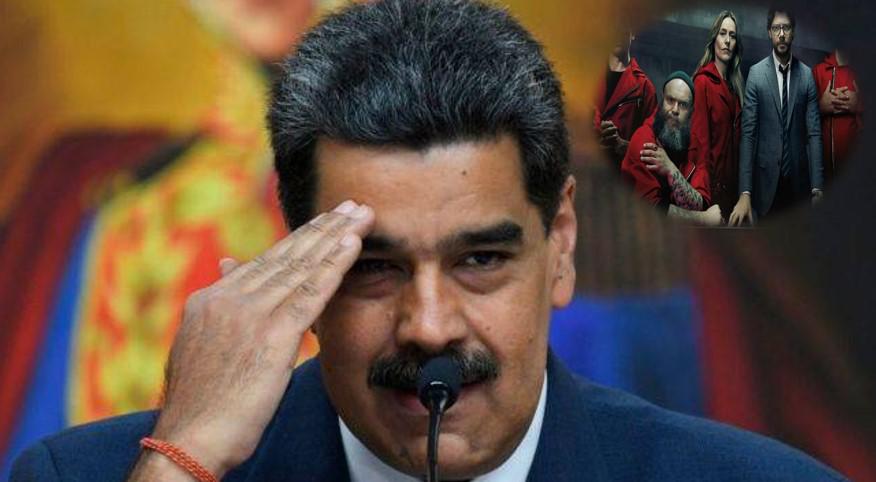 Nicolás Maduro recomienda La Casa de Papel