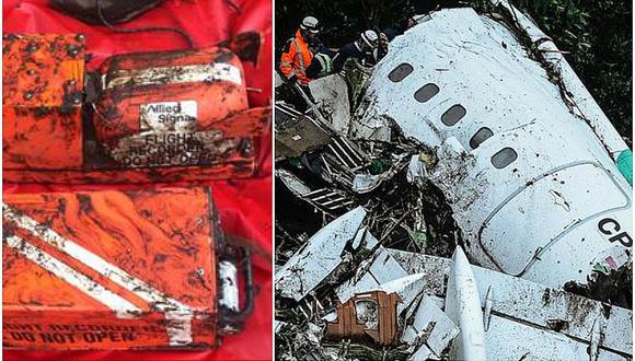 Chapecoense: hallaron las dos cajas negras del avión siniestrado