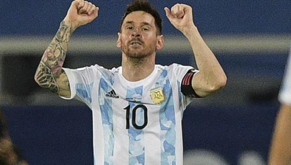 Lionel Messi le anotó gol a Chile en el inicio de la Copa América 2021. (Foto: AFP)