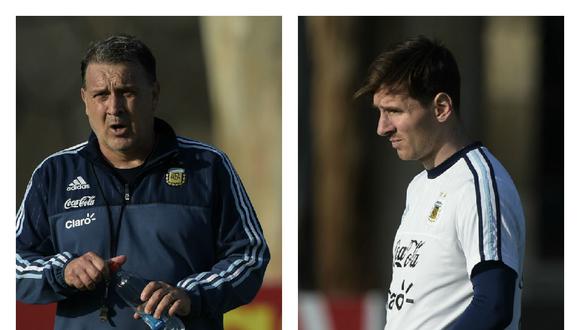 Gerardo Martino respaldó a Messi y lo llamará para los amistosos de septiembre