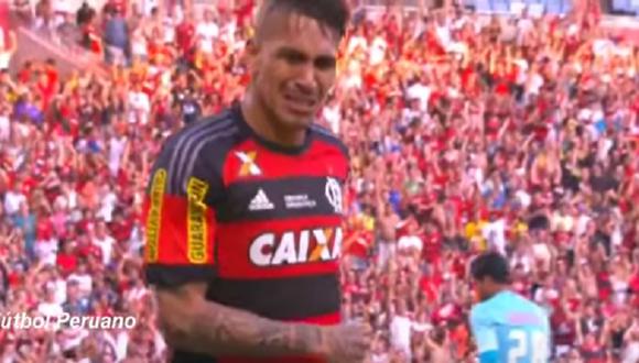 Paolo Guerrero llora tras su gol con Flamengo sobre Sao Paulo [VIDEO]