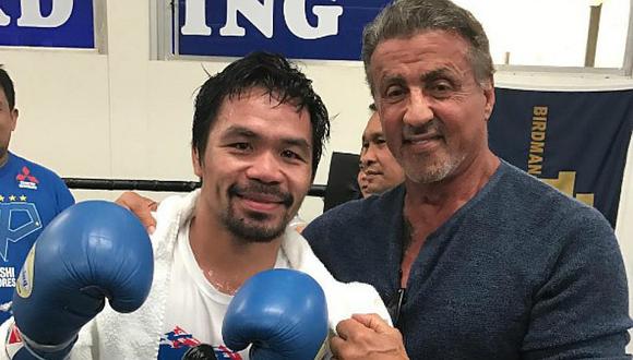 Boxeo: 'Rocky' le da consejos a Manny Pacquiao