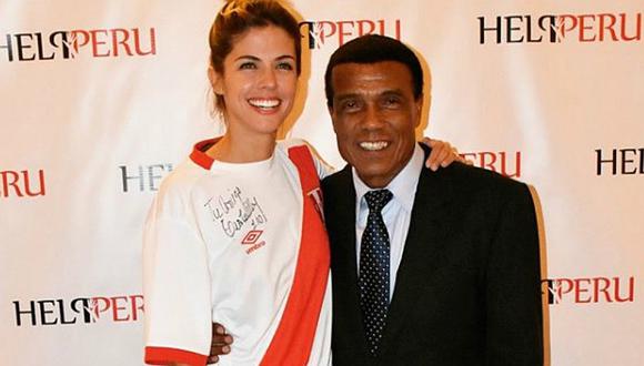 Selección peruana: actriz Stephanie Cayo se encuentra con goleador rojiblanco
