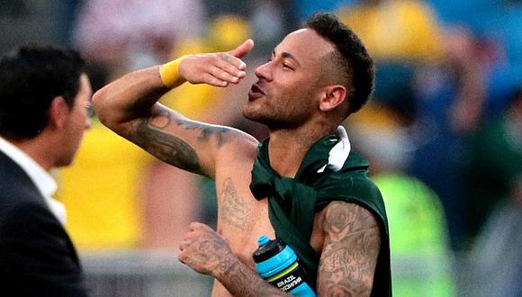 Neymar se burla de México tras dejarlos fuera de Rusia 2018