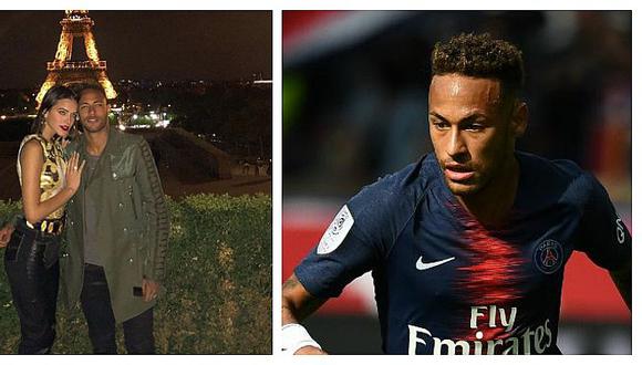 Novia de Neymar intenta sorprenderlo pateando la pelota [FOTOS y VIDEO]