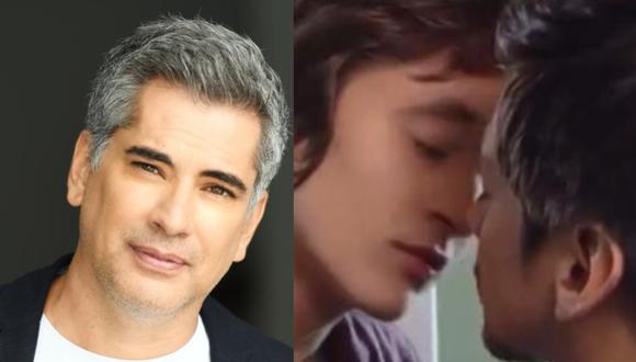 Miguel Zuloaga, productor de “Junta de vecinos”, se pronuncia sobre beso gay en teleserie. (Foto: @miguel_zuloaga/Captura América TV).