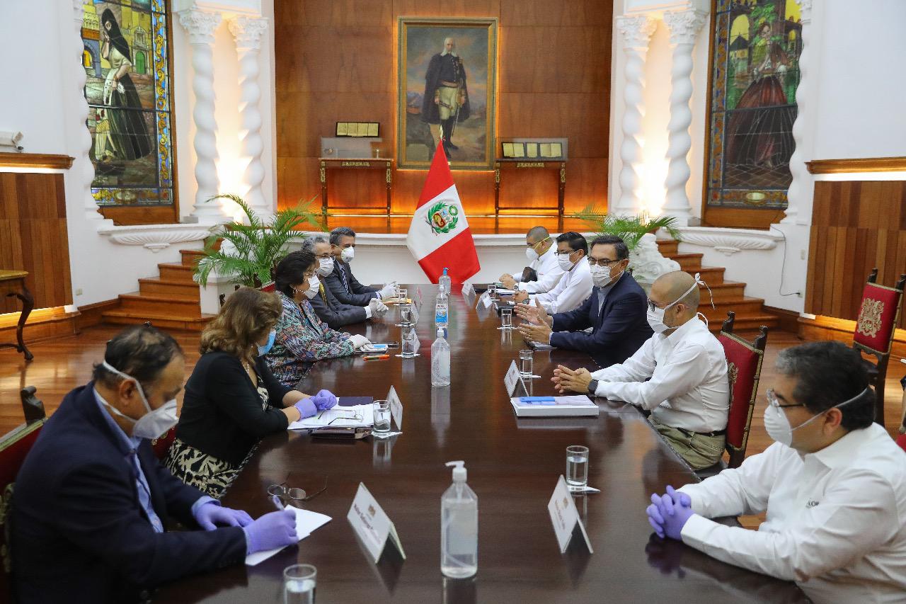 Martín Vizcarra se reúne con el Consejo de Ministros | Foto: Presidencia Perú