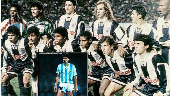 Alianza Lima: ex defensor reveló que Maradona lo salvó de la muerte