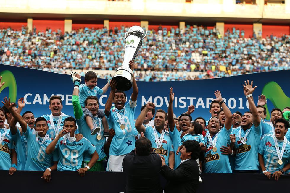 Sporting Cristal, campeón nacional 2016