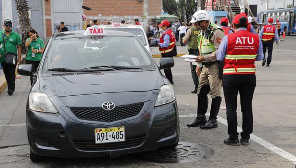 Los taxistas deberán cumplir las disposiciones de la ATU. (Imagen referencial/Archivo)