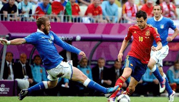 Iguales: España no pudo con la garra azzurri y empató a 1 con Italia