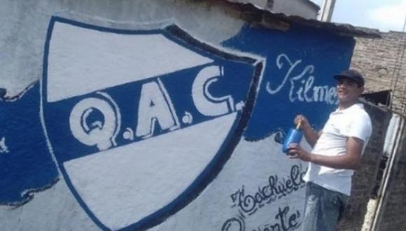 Franco 'Piolo' Moreyra fue el delincuente abatido por el jubilado, un barra brava de Quilmes. | Foto: Clarín