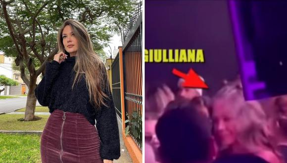 Giulliana Barrios y Macarena Gastaldo fueron vistas en una fiesta electrónica en Santa Eulalia. (Foto: Instagram @giulliana.barrios / Captura ATV).