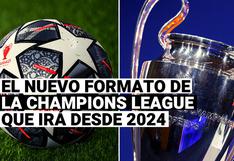 Champions League: así será el formato del torneo de clubes desde la temporada 2024