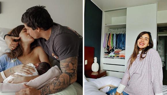 Korina Rivadeneira contó en redes sociales el confuso momento que vivió por su bebé. (Foto: Instagram / @rivadeneirak.)