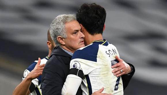 José Mourinho ya tiene un año al mando de Tottenham Hotspur. (Foto: AFP)