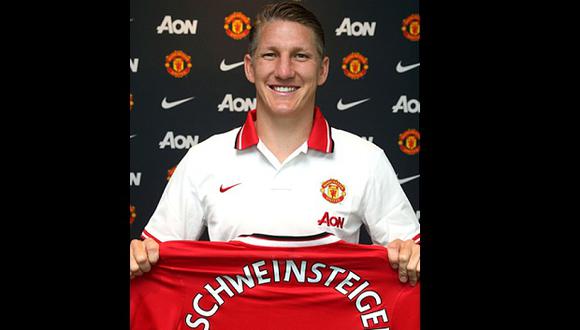 Bastian Schweinsteiger sueña con ganar la Premier League con Manchester United