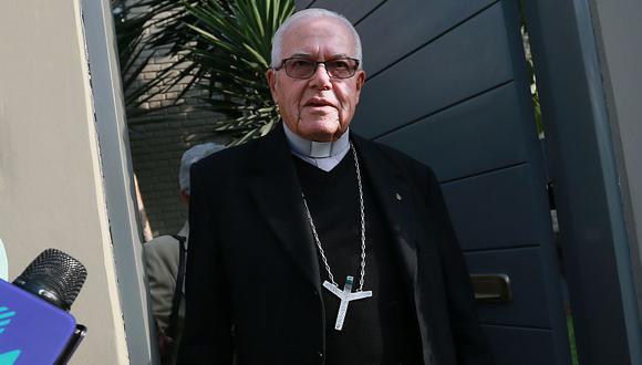 ​Luis Bambarén es es obispo emérito de Chimbote y expresidente de la Conferencia Episcopal Peruana. (Archivo El Comercio)