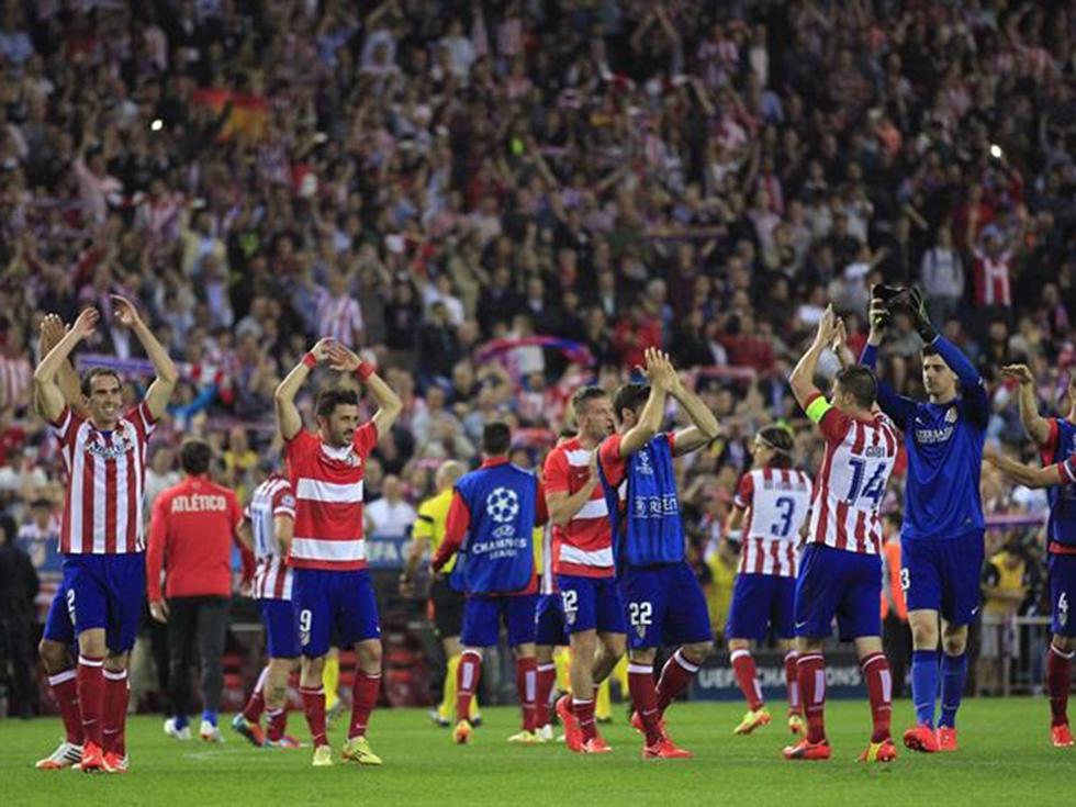 Champions League: Así celebró el Atlético de Madrid su clasificación a semifinales [VIDEO]