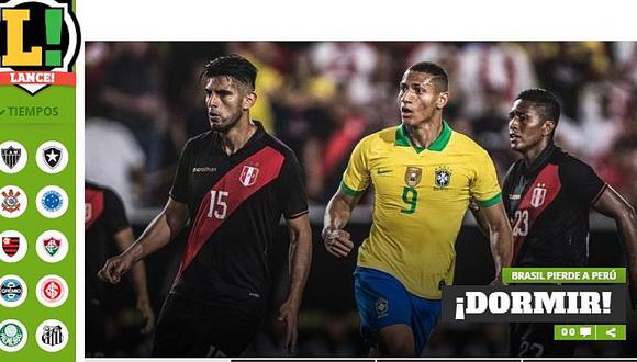 Perú 1-0 Brasil | Así reaccionó la prensa mundial tras el triunfo de la selección peruana ante el 'Scratch' | FOTOS