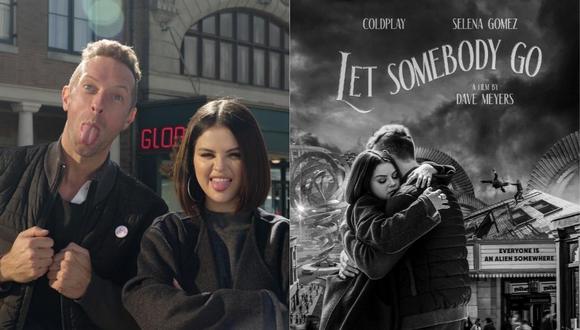 Coldplay y Selena Gomez se unen para el tema "Let Somebody Go". (Foto: Warner Music)