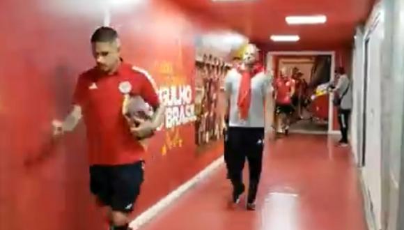 Internacional vs. U Católica: Así llegó Paolo Guerrero al Beira Río para el duelo por Copa Libertadores 2020 | VIDEO
