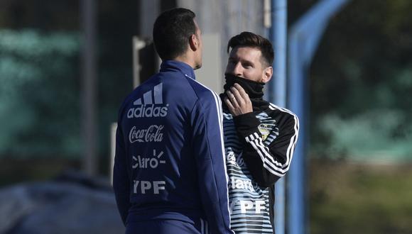 Lionel Scaloni se refiere al posible retiro de Lionel Messi de la selección argentina. (Foto: AFP)