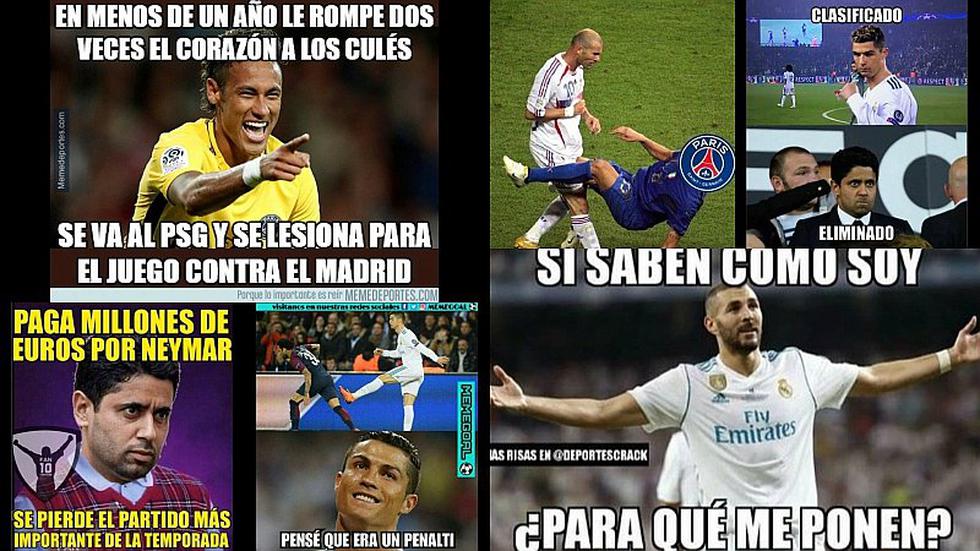 Real Madrid y los memes tras eliminar a PSG de la Champions League