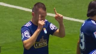 Cristal vs. Manucci EN VIVO: Horacio Calcaterra anota en el Gallardo tras error del cuadro trujillano | VIDEO