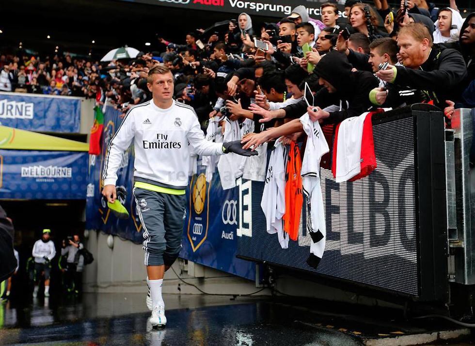 Real Madrid: Más de 10 mil hinchas presentes en el entrenamiento en Australia [FOTOS]