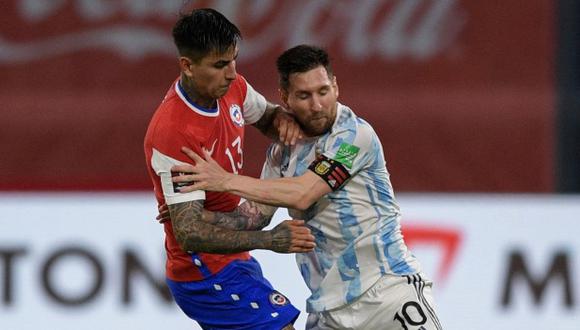Messi marcó el 1-0 parcial del Argentina vs. Chile por la fecha 7 de las Eliminatorias. (Foto: AFP)