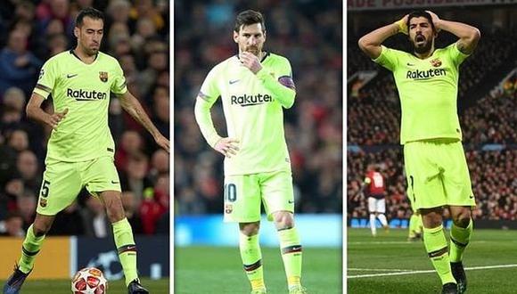 Barcelona: Luis Suárez, Sergio Busquets y un vestuario "roto" tras papelón en la Champions League | VIDEO
