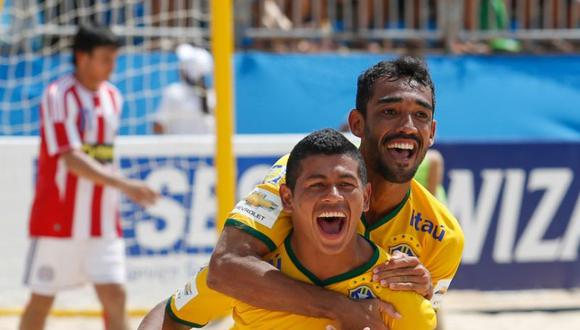 Brasil y Paraguay clasifican al Mundial de Fútbol Playa de Portugal