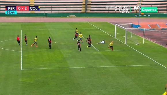 Perú vs. Colombia | 'Cafeteros' vencen 0-2 a la selección peruana Sub 23 | VIDEO