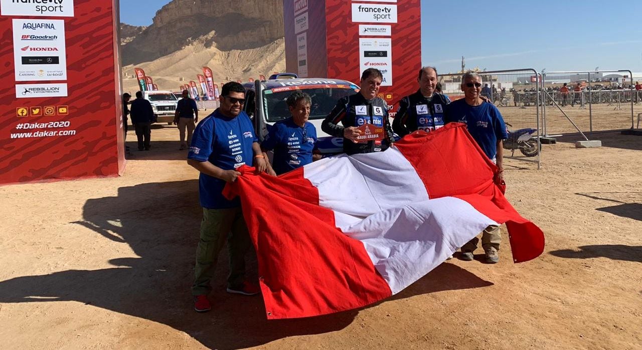 Dakar 2020 | Cinco peruanos completaron la última etapa del rally