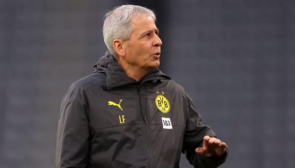 Borussia Dortmund despidió a su entrenador, Lucien Favre. (Foto: EFE)
