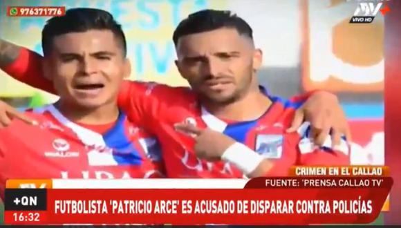 El futbolista Patricio Arce se ha visto vuelto involucrado en un nuevo hecho policial. Foto: captura