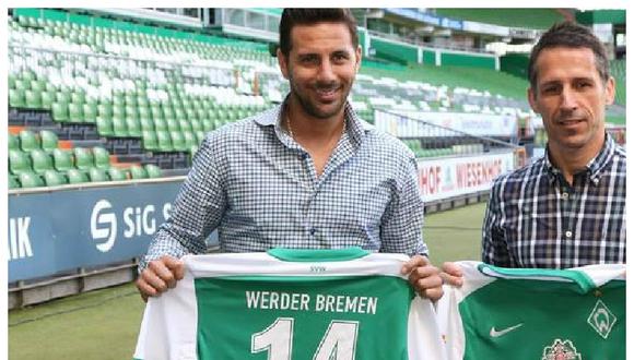 Claudio Pizarro: el millonario salario del 'Bombardero' en Werder Bremen