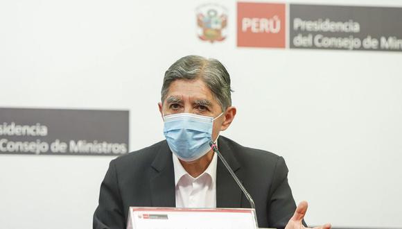 Avelino Guillén, ministro del Interior, dio una serie de acciones frente a esta problemática. (Foto: archivo)