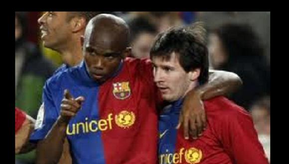 Samuel Eto'o: Leo Messi es Dios