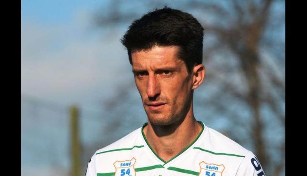 Álvaro Fernández (Universidad de Chile) jugó este año en Plaza Colonia. (Foto: AFP)