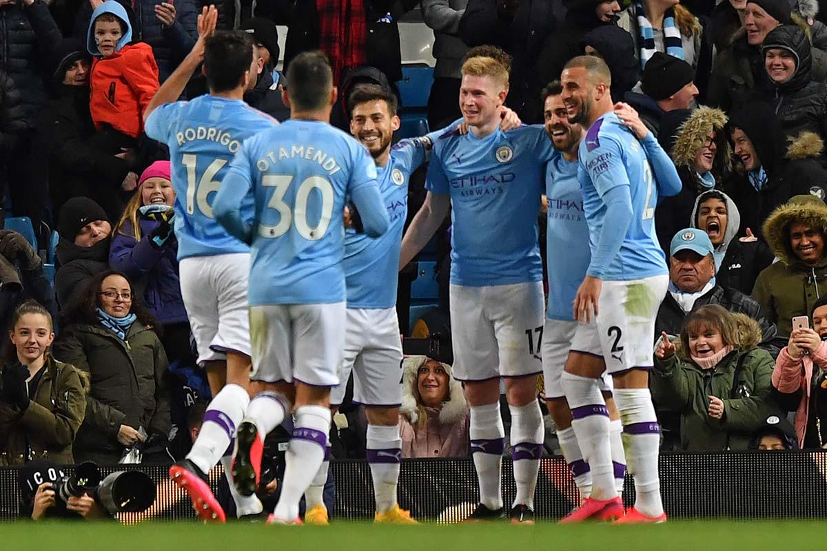 Manchester City vs. Leicester EN VIVO vía ESPN por fecha 27 de la Premier League | Foto: AFP