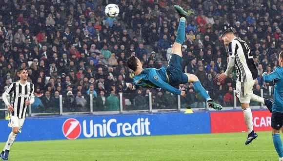 ​La chalaca de Cristiano Ronaldo a la Juventus es favorita para ser el gol del año