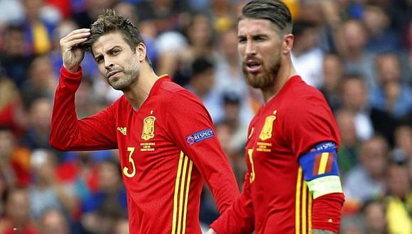 Selección de España: Ramos, Piqué y Busquets a punto de dejar la 'Roja'