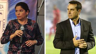Susana Cuba exige a Guillermo Sanguinetti lograr título con Alianza Lima