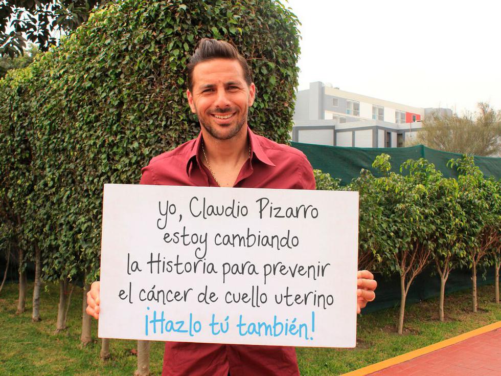 Selección Peruana apoyó campaña contra el cáncer de cuello uterino